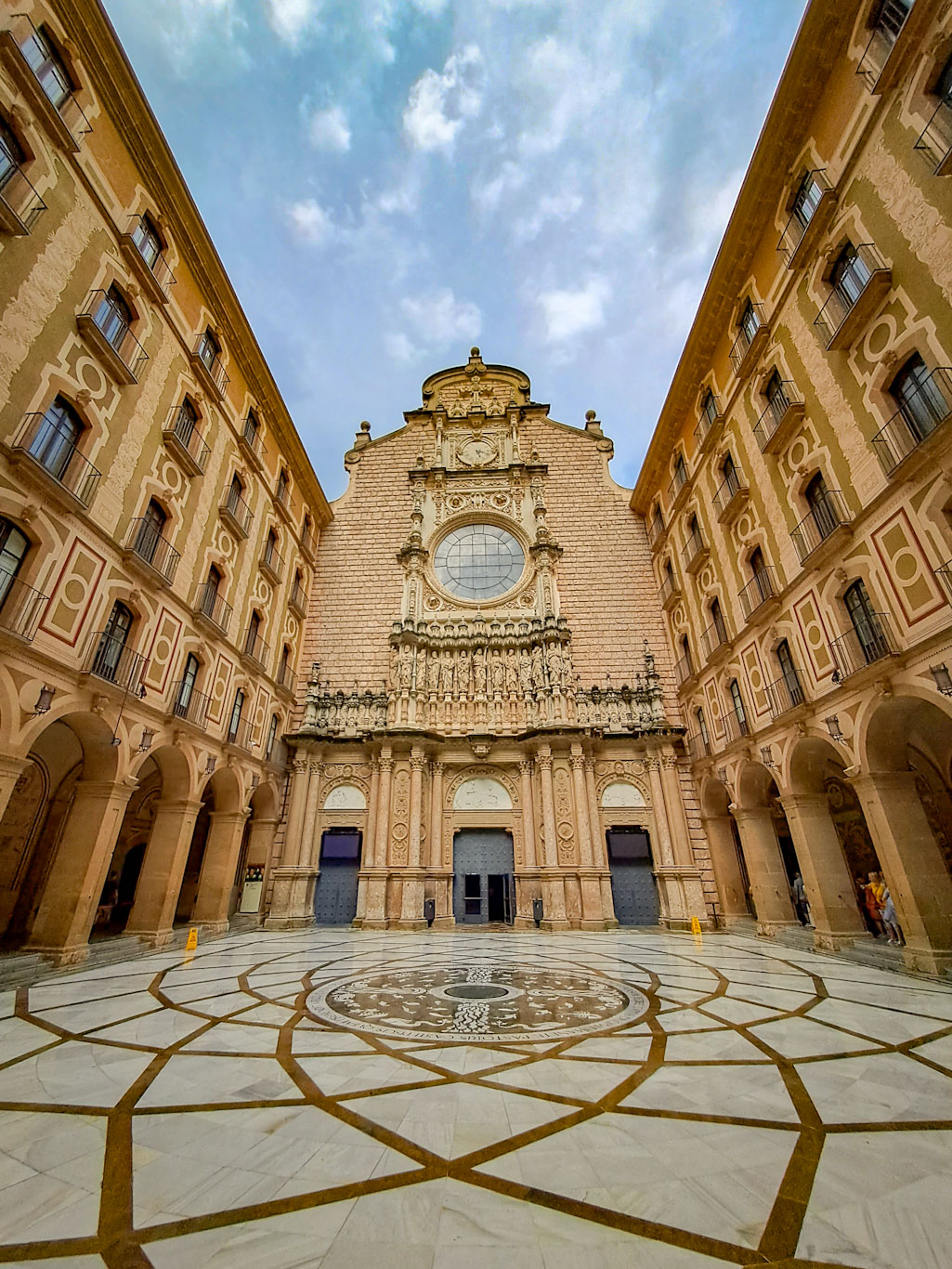 Basilica of Our Lady of Montserrat visited on private tour Montserrat and Wine
